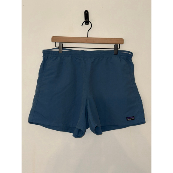 Men's Patagonia Baggies Shorts Blue Athletic Shorts size XL VINTAGE 4 in Inseam - Picture 3 of 10